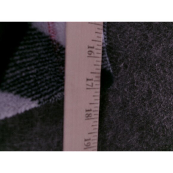 Secret Treasures Sleep Pants Womens L Black White Diamond Plaid Fleece Lounge - Picture 4 of 10